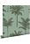 papier peint palmiers vert grisé