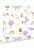 papier peint licornes lilas violet