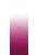 papier peint panoramique gradient de couleur dip-dye à hauteur de chambre rose bonbon et blanc mat