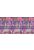 papier peint panoramique motif graphique rose, violet, bleu et noir