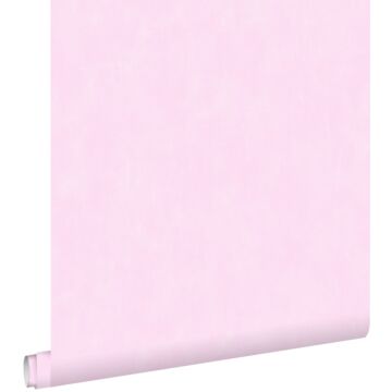 papier peint uni à effet pictural rose