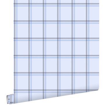 papier peint à carreaux bleu clair