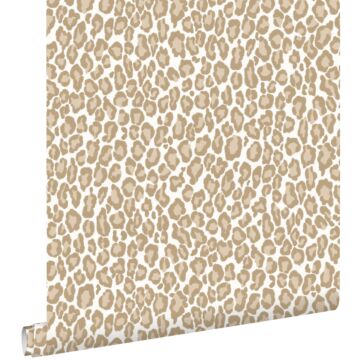 papier peint peau de léopard cervine