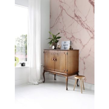 papier peint panoramique marbre gris rose