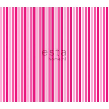 tissu à rayures rose bonbon
