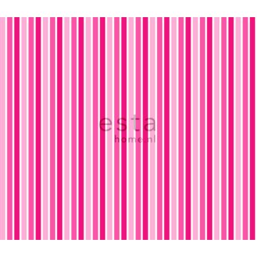 échantillon A4 tissu à rayures rose bonbon